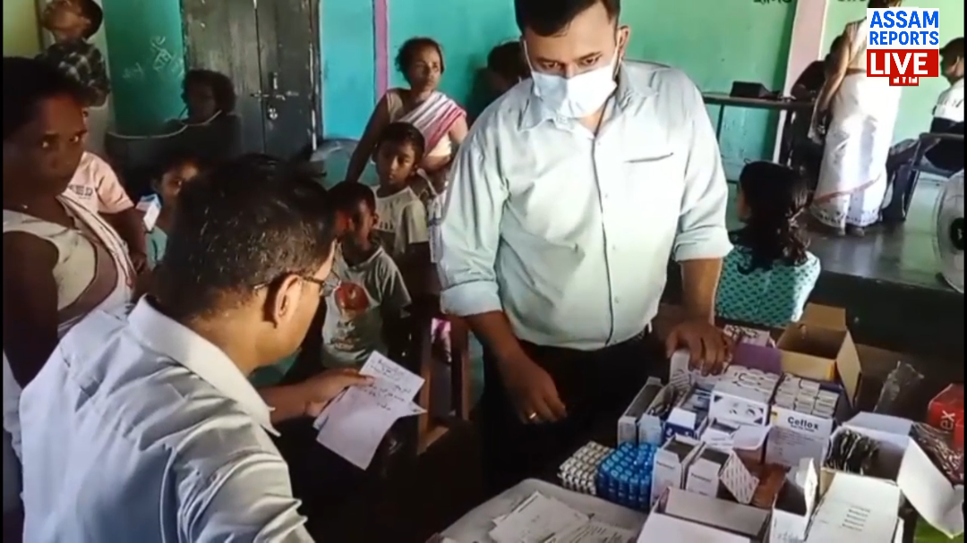 #লেখা পানীৰ ফানেঙত বিনামূলীয়া চিকিৎসা শিবিৰ
